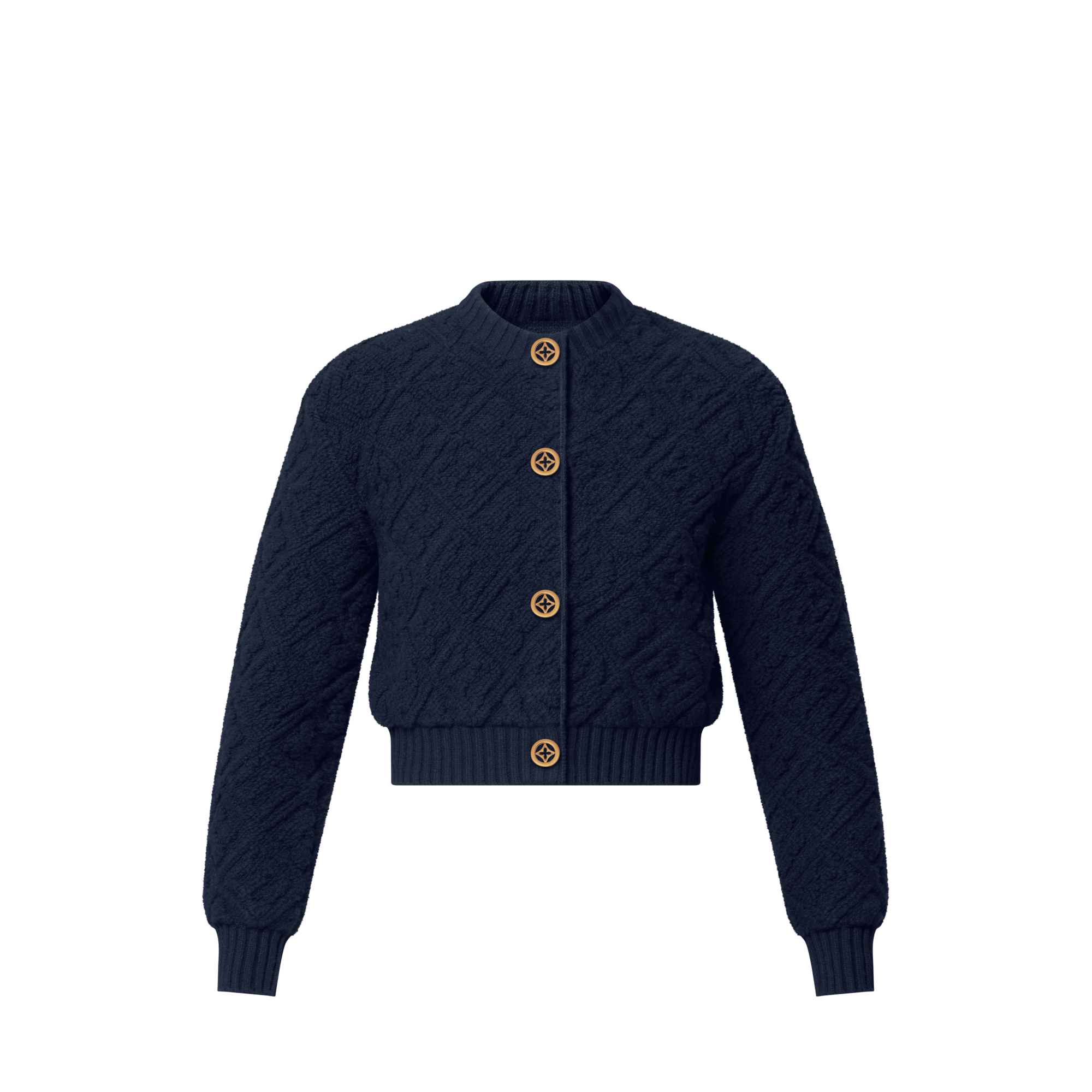 未使用タグ付✨ルイヴィトン モノグラム ストライプ カーディガン 2021モデル louis-vuitton--